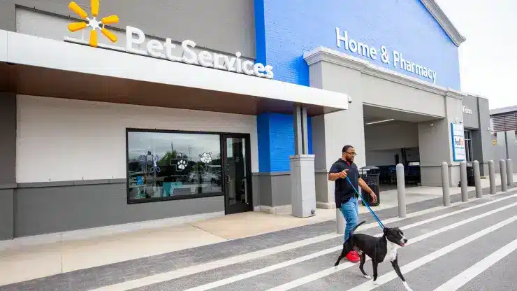 Walmart opens a pet center with veterinary care and grooming as it signals bigger ambitions