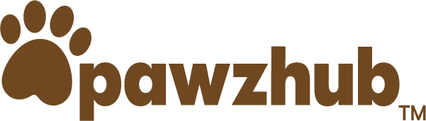 pawzhub logo horizontal one color v1 6e4720@2x