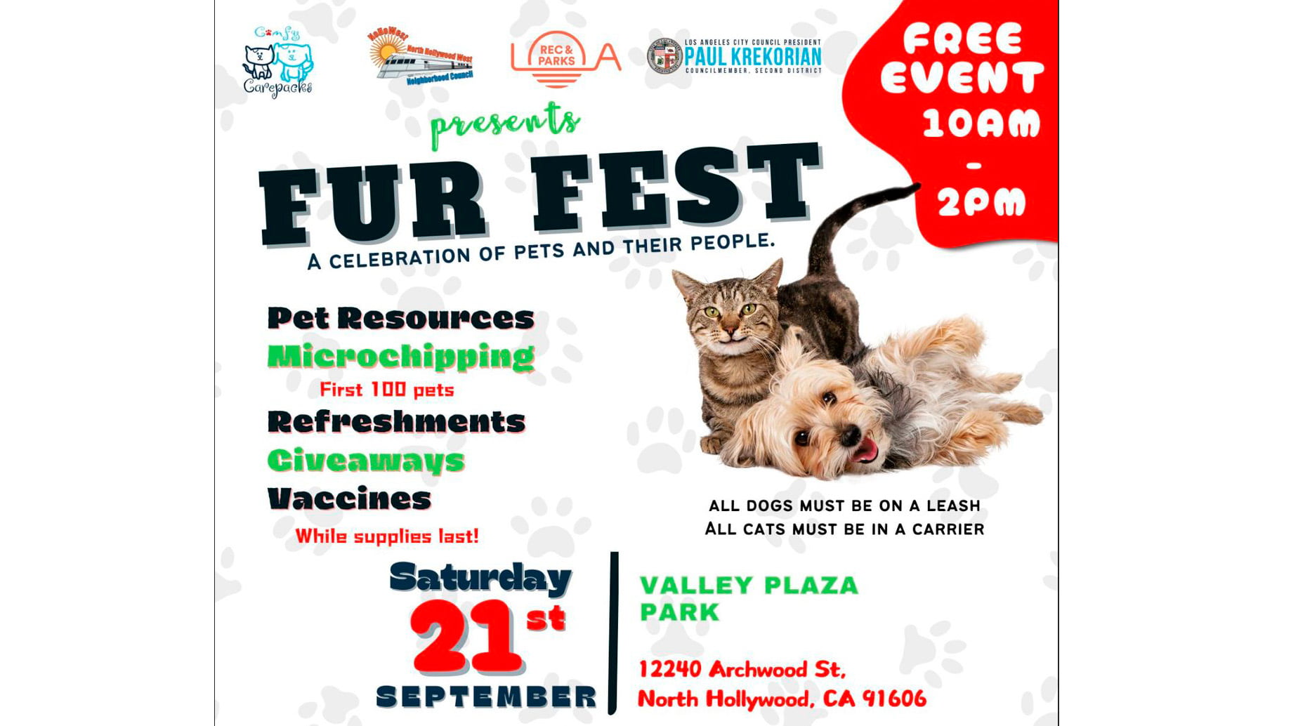 Fur Fest Flyer