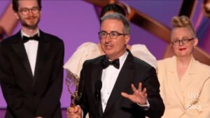 John Oliver’s Emmy Speech Goes Off-Leash